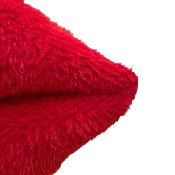 Bella Lux Valentine's Red Lip Shaped Decorative Pillow 9.5x19 New - Picture 5 of 10